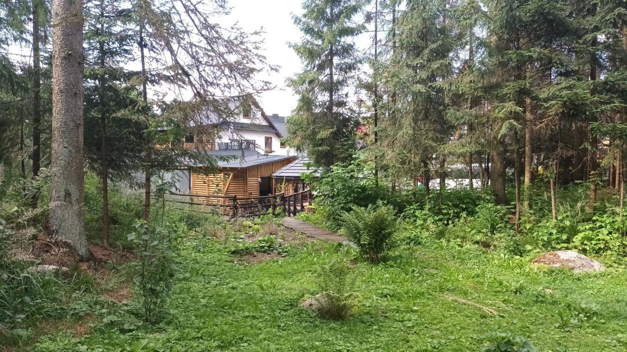 Domek Riverhut - Male Ciche Sauna & Jacuzzi Eksteriør bilde
