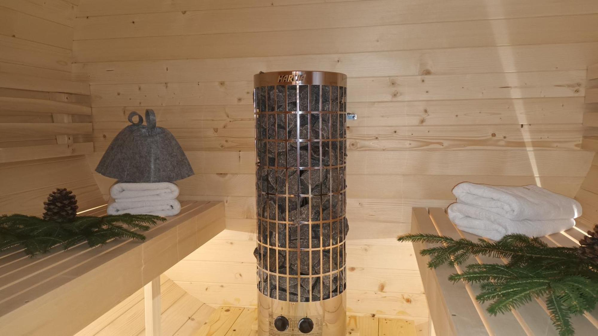 Domek Riverhut - Male Ciche Sauna & Jacuzzi Eksteriør bilde