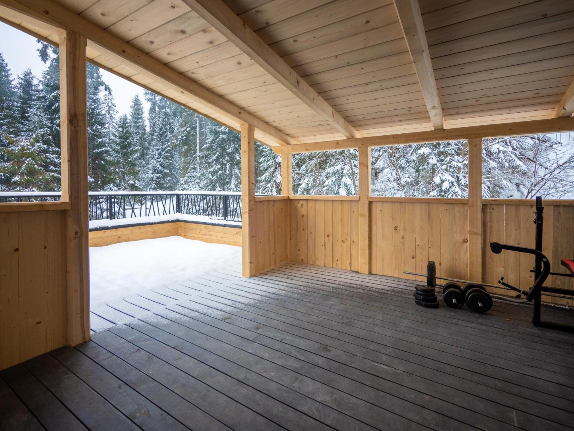 Domek Riverhut - Male Ciche Sauna & Jacuzzi Eksteriør bilde